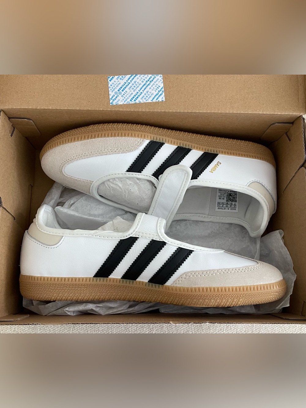 Size 7 - Adidas Samba Jane W White Black
JR1402 Women's BRAND NEW - Picture 8 of 9